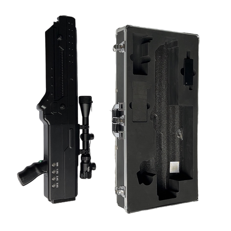  白朗手持便携式枪型低空防御反制四通道A型