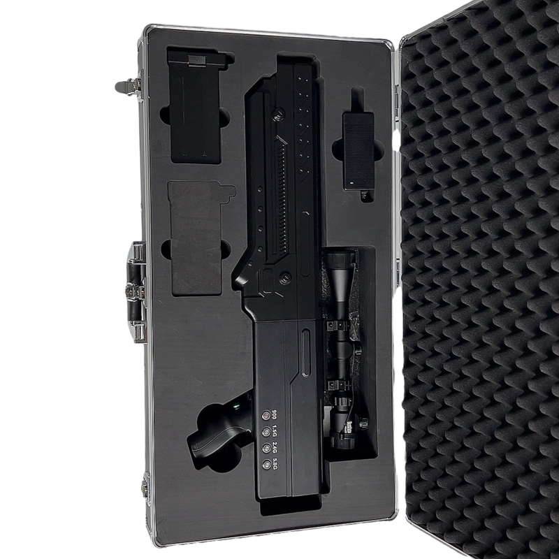  白朗手持便携式枪型低空防御反制四通道B型